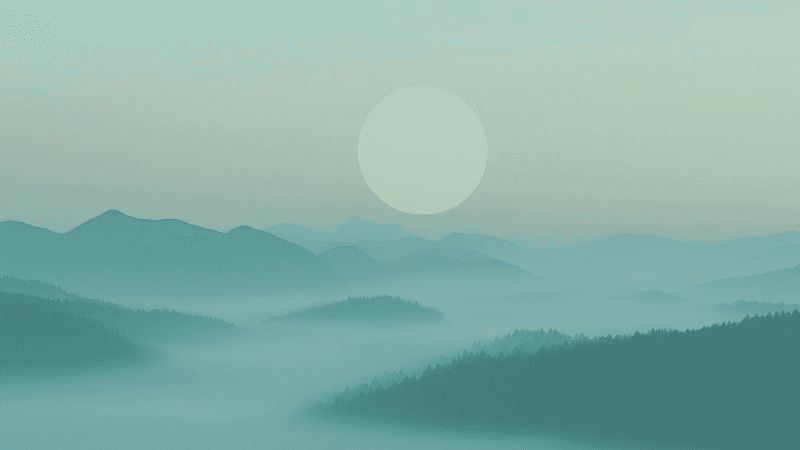 Authentication Landscape Background